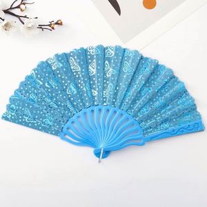 Die Cut PP Lace Handmade Eco-Friendly Love Theme Wedding Custom Color Plastic <b>Hand</b> <b>Fans</b> - Product Image 3