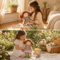 Poupée en peluche douce personnalisée, design OEM, vente en gros à bas prix, jolie poupée en tissu pour fille