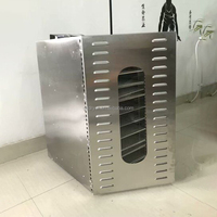 Professionele Dehydrator voor Fruit, Industrieel Vlees, Cassave, Automatische Elektrische Fruit- en Groentebestrijkmachine