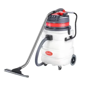 Commercial wet and dry car wash industrial vacuum cleaner with self cleaning