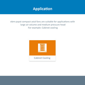 Ventilador Axial de CC ebm-papst 4184NXH de 120 mm, Ventilador de Refrigeración para Servidores y Equipos Industriales - Product Image 5