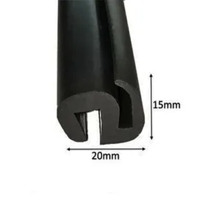 S shaped epdm rubber seals Boat window seals Glass seals