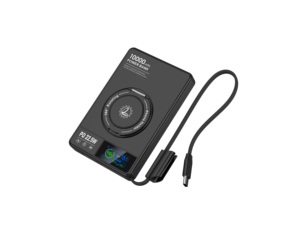Besiter 10000mAh ultrafino 22,5 W aleación de aluminio inalámbrico banco de energía magnético de alta capacidad 10000mAh OEM Logo Power Station - Product Image 1