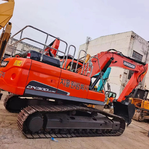 รถขุดตีนตะขาบขนาดใหญ่ Doosan DX300 ของแท้จากเกาหลี 30 ตัน ชั่วโมงการใช้งานต่ำ เครื่องจักรไฮดรอลิกสำหรับงานหนัก - Product Image 4