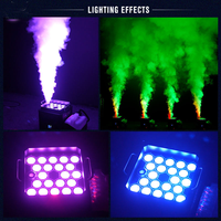 Máquina de Humo LED de 3000W con Pulverización y Parada Rápida, Columna de Aire, Efecto de Discoteca para DJ, Equipo LED