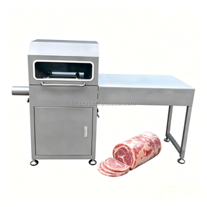 Machine de remplissage et d'emballage de rouleaux de bœuf gras, de mouton et de poulet <span class=keywords><strong>noir</strong></span>, à diamètre personnalisable - Product Image 1