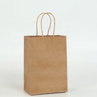 2024 sac en papier Kraft brun pour cadeau Shopping Logo personnalisé pour artisanat bougies cadres Photo Carton emballé