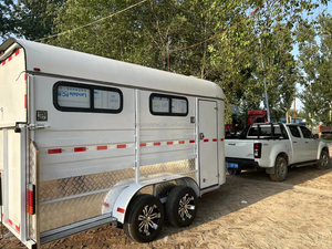 Australian Standard Complied Durable 3HAL Horses Float Tandem achse mit Sattel box - Product Image 5