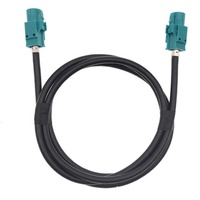 Adaptateur de câble automobile Fakra HSD LVDS YRL-fakra Luckyconnectors Dacar535, connecteur femelle à sertir 4 cœurs pour montage sur câble