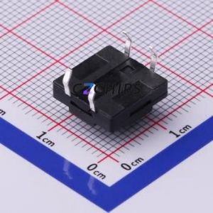 TS-1010DGD-BR06026 Tactile Switch Through hole-4P,12x12mm Switch Single Pole Single Throw Round Button 2.6N Through Hole - Product Image 2