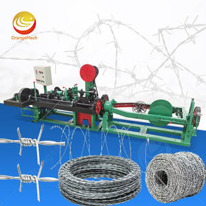 Máquina Automática ORME para Fabricar Alambre de Púas de Malla con Cuchillas de Afeitar de 4 Puntas, Precio - Product Image 1