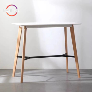 <span class=keywords><strong>Table</strong></span> de bar rectangulaire ultra-étroite en bois massif <span class=keywords><strong>Table</strong></span> haute scandinave simple <span class=keywords><strong>pour</strong></span> la maison <span class=keywords><strong>Table</strong></span> de bar de loisirs <span class=keywords><strong>pour</strong></span> <span class=keywords><strong>balcon</strong></span> - Product Image 1
