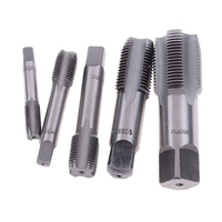 G1/8 1/4 3/8 1/2 3/4 Outils pour tarauds coniques en acier avec filetage en métal BSP pour différentes tailles"