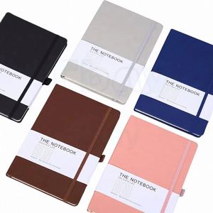 Carnet de notes personnalisé A5, agenda B5 à points en PU, planificateurs et carnets de poche en cuir A6 - Product Image 1