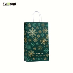 Factory Direct Supply Printed Kraft Carrier <b>Bags</b> Premium Quality Festival Party Kraft Paper <b>Bags</b> - Product Image 6
