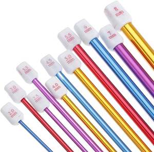 Suéter de aluminio de color Diferentes tamaños Bufanda de cabeza única Ganchillo de punto - Product Image 1