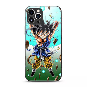 Custodia per telefono in <span class=keywords><strong>vetro</strong></span> temperato lucido per Iphone 15 <span class=keywords><strong>Anime</strong></span> Cover per Samsung Galaxy S23 Ultra Opp Bag 50 pz - Product Image 4