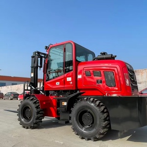 מלגזה דיזל <span class=keywords><strong>3</strong></span>.5 טון 4X4 למכירה חמה, להובלת מטענים בקרקע חולית, בוצית ועיירה. - Product Image 6