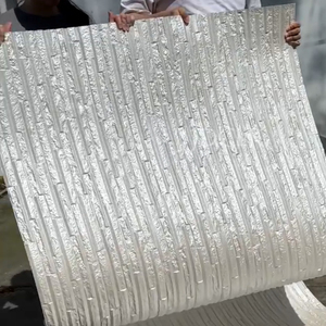 MCM Salle à manger moderne Texture 3D Carreaux muraux flexibles Nouveau design <span class=keywords><strong>Panneau</strong></span> de pierre tendre pour intérieur extérieur Décoration de maison pour hôtels - Product Image 5