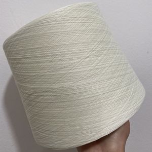 Cường Độ Cao 32S/1 Màu Đen Regenerated Cotton Polyester Sợi 100% Polyester Nhuộm Mô Hình Giá Cả Cạnh Tranh Cho Vớ Đan - Product Image 2