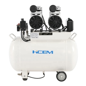 Compresseur de séchage 2HP de haute qualité 50L ensemble de pompe à pression d'air sans huile de <span class=keywords><strong>fauteuil</strong></span> dentaire nouveau compresseur 2HP sans huile de moteur 2HP - Product Image 6