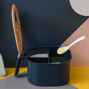 Contenedor de Plástico C309 al por Mayor para Condimentos de Alimentos, Tarros de Especias para Cocina, Botella de Almacenamiento de Cereales, Condimentos y Frijoles - Product Image 6