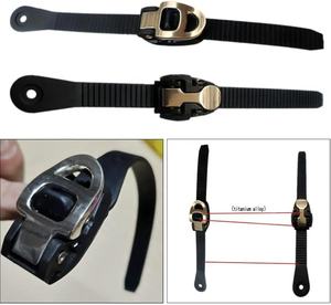 Sangles <span class=keywords><strong>de</strong></span> fixation <span class=keywords><strong>de</strong></span> <span class=keywords><strong>snowboard</strong></span> SUNMATE, boucle à cliquet réglable, nylon durable, remplacement pour les fixations <span class=keywords><strong>Burton</strong></span> pour hommes, orteils et chevilles - Product Image 2