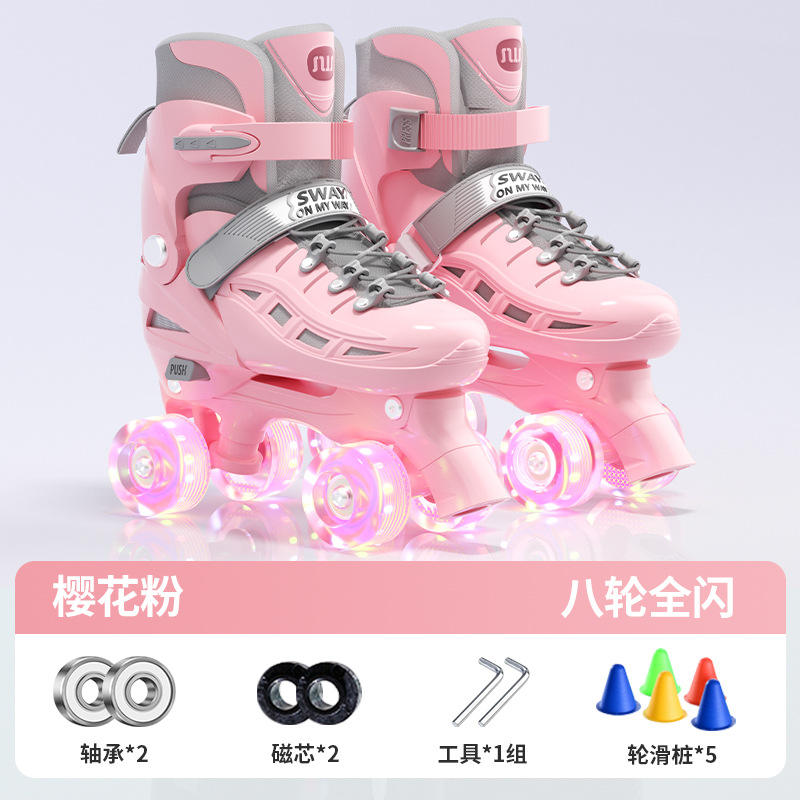 Pink double-row gift bag backpack helmet protective gear