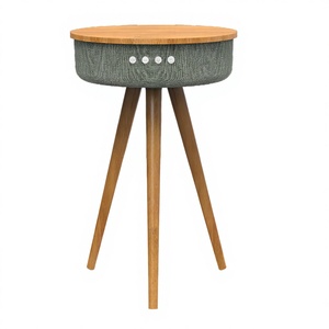 Table Basse Intelligente en Bois avec Chargement Sans Fil et Haut-parleur Intégré, Port USB, Alimentation par Batterie - Offre Spéciale - Product Image 3