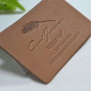 Étiquette en cuir métallique gaufrée personnalisée au meilleur prix, étiquette en PU de qualité supérieure pour vêtements et jeans - Product Image 3