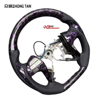 Volant sport LED en fibre de carbone véritable à 3 branches de 40 mm, remplacement amélioré pour Camry, Highlander, Fortuner, Grand