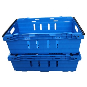 Caisses en plastique européennes ventilées en maille QS avec poignée, plateaux à pain, panier pour fruits et légumes frais - Product Image 3