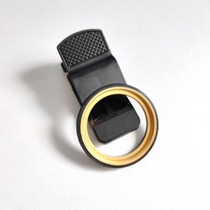 Universal Clip For 37Mm Mobile Phone Lenses And Filters Metal Thread Round Black Gold Interchangeable Lenses - Product Image 1