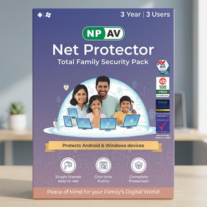 Pack de sécurité familial Net Protector Total, licence d'activation numérique du logiciel antivirus pour 3 utilisateurs, 3 ans, pour appareils PC - Product Image 4