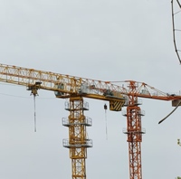 Guindaste de Torre Sem Teto HAISHAN 16T com Motor, Caixa de Câmbio e Motorização - Alto Momento de Carga, Altura Máxima de Elevação de 231m