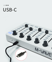 Console de mixage MIDI portable noire, vente directe d'usine, SMC Mixer
