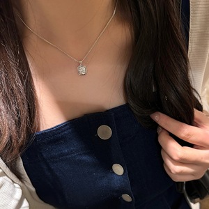 Collar de Plata de Ley S925 con Estrellas, Perlas y Circonitas, Elegante, Romántico, de Alta Gama, Versátil, con Cuentas, de Moda, Lujoso y Exclusivo - Product Image 1