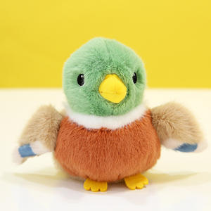 <span class=keywords><strong>Meilleure</strong></span> vente en gros mignon <span class=keywords><strong>dessin</strong></span> <span class=keywords><strong>animé</strong></span> oiseau série moineau Xuan Feng perroquet mésange poupée pendentif lavé ours en peluche - Product Image 2