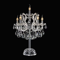 Lustre moderne en cristal et verre suspendu pour hôtel, salon, décoration de mariage - Maria Theresa Small