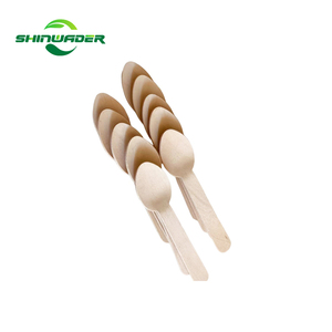 Prix usine jetable en bois cuillère fourchette couteau <span class=keywords><strong>biodégradable</strong></span> bois vaisselle couverts ensemble pour Camping hôtel comestible - Product Image 6