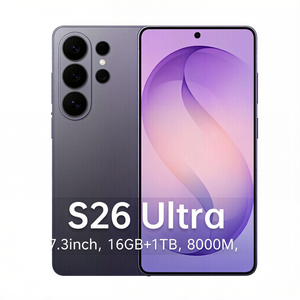 Smartphone Original S26 Ultra 5G, Deca Core, Pantalla AMOLED de 7.3 Pulgadas, 4K, 120Hz, 16GB+512GB, 108MP, 4G LTE CDMA, Francés, Lápiz Óptico Integrado, Reconocimiento Facial - Product Image 1