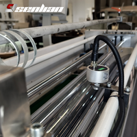 Machine de revêtement adhésif thermofusible SENLIAN pour panneaux isolants sous vide, pompe à film, chauffage automatique du bois, multi-tension (220/110/380V)