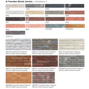 <span class=keywords><strong>Brique</strong></span> <span class=keywords><strong>de</strong></span> revêtement flexible, légère et sûre, écologique Carreaux <span class=keywords><strong>de</strong></span> porcelaine douce Décoration extérieure École Villa Revêtement mural <span class=keywords><strong>Brique</strong></span> - Product Image 3