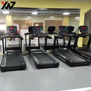 Treadmill Keyboard mesin Gym, alat kebugaran latihan aerobik latihan lari komersial