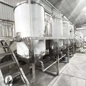 Обесцвечивание, дезодорирование и депарафинирование, небольшая линия переработки масла, рафинированная машина для производства пальмового масла