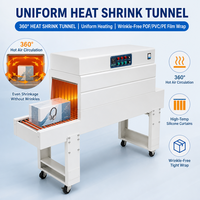 Économisez 5-6 maines d'œuvre : Scelleuse automatique en L de 15 m/min avec tunnel de rétraction FQL450 BSN4020C – Machine de rétraction thermique Plug and Play