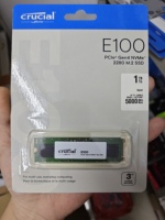 قرص صلب داخلي Crucial E100 SSD M.2 NVMe PCIe Gen4، سرعة تصل إلى 4,700 ميجابايت/ثانية، متوافق مع أجهزة الكمبيوتر المحمولة والمكتبية