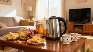 Stainless Steel High-Power <strong>Fast</strong> <strong>Boiling</strong> 1.8L Cordless Electric <strong>Kettle</strong> with Keep Warm Function for Household Use - Product Image 3