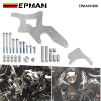 EPMAN Moteur Serpentine Support Alternateur Pompe De Direction Assistée Swap Conversion Pour LS Voiture Accessoires EPAA01G08