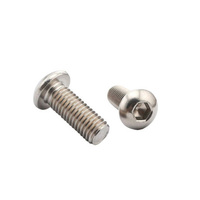 Vis à tête cylindrique en acier inoxydable SS304 SS316 ISO7380, vis à tête cylindrique Torx